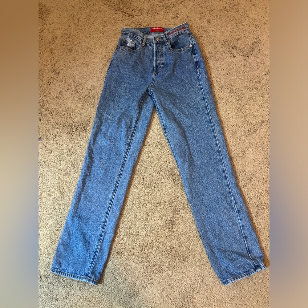 budweiser pacsun straight leg jeans